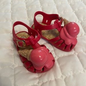 Mini Melissa ice cream sandals